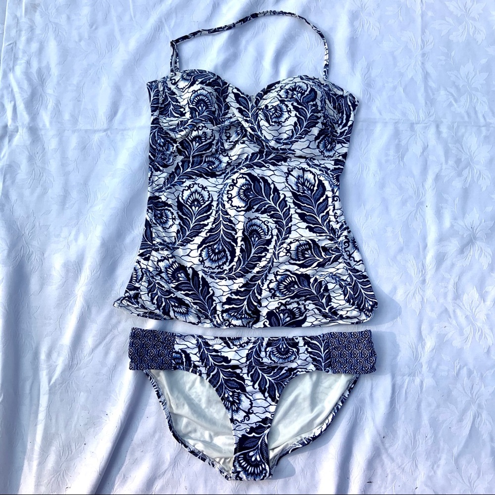 LOFT Swim Halter/Strapless 2-Piece; can sell solo